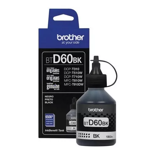 TINTA BROTHER NEGRA ORIGINAL 60-DCTP220