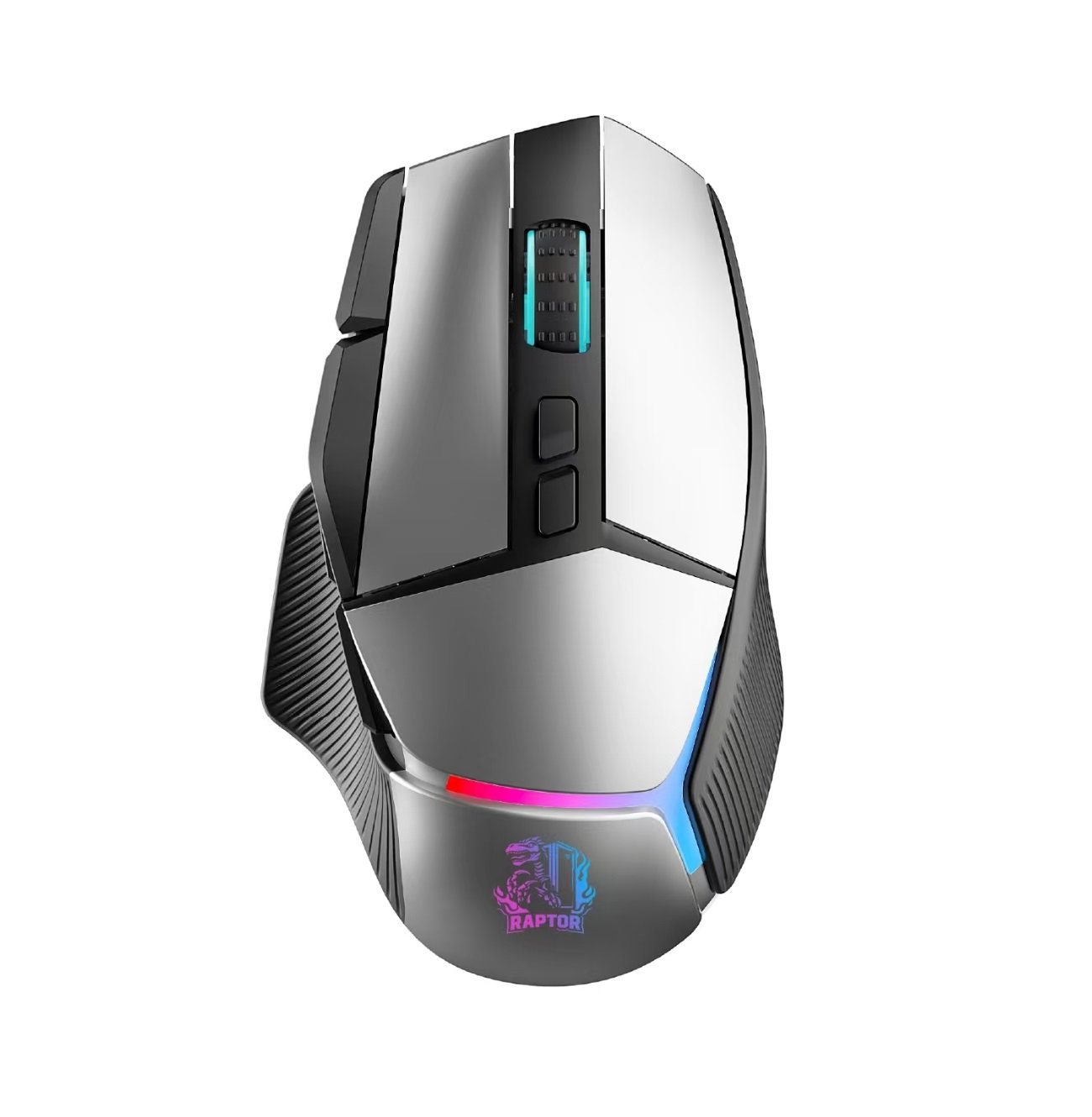 MOUSE GAMER INALAMBRICO RAPTOR STORM GRIP RETROILUMINADO